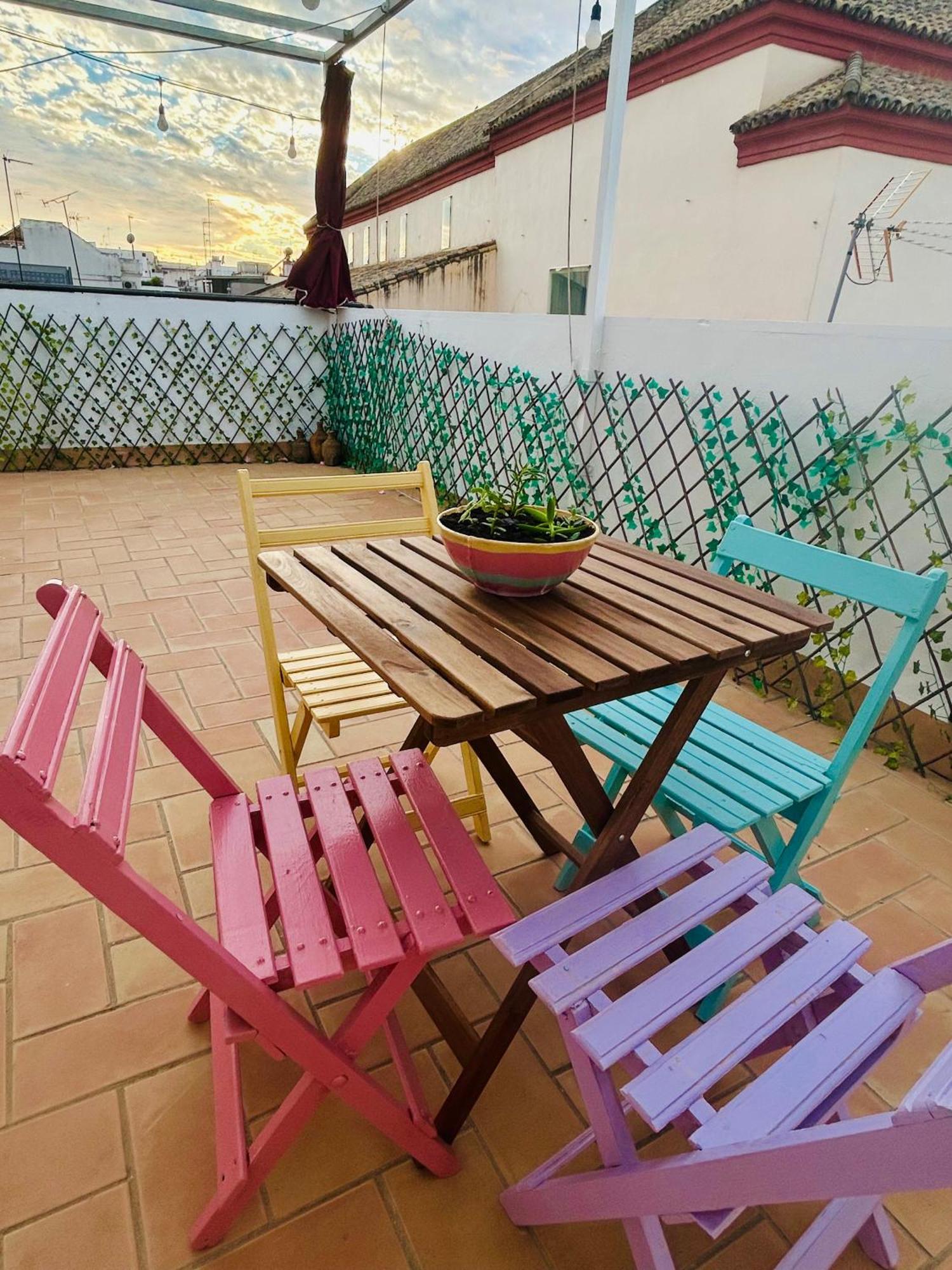 La Azotea Del Sol Appartement Sevilla Buitenkant foto