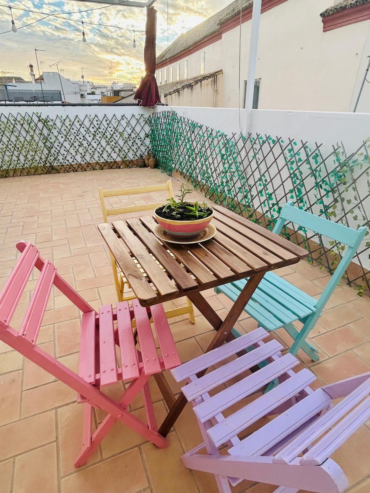 La Azotea Del Sol Appartement Sevilla Buitenkant foto