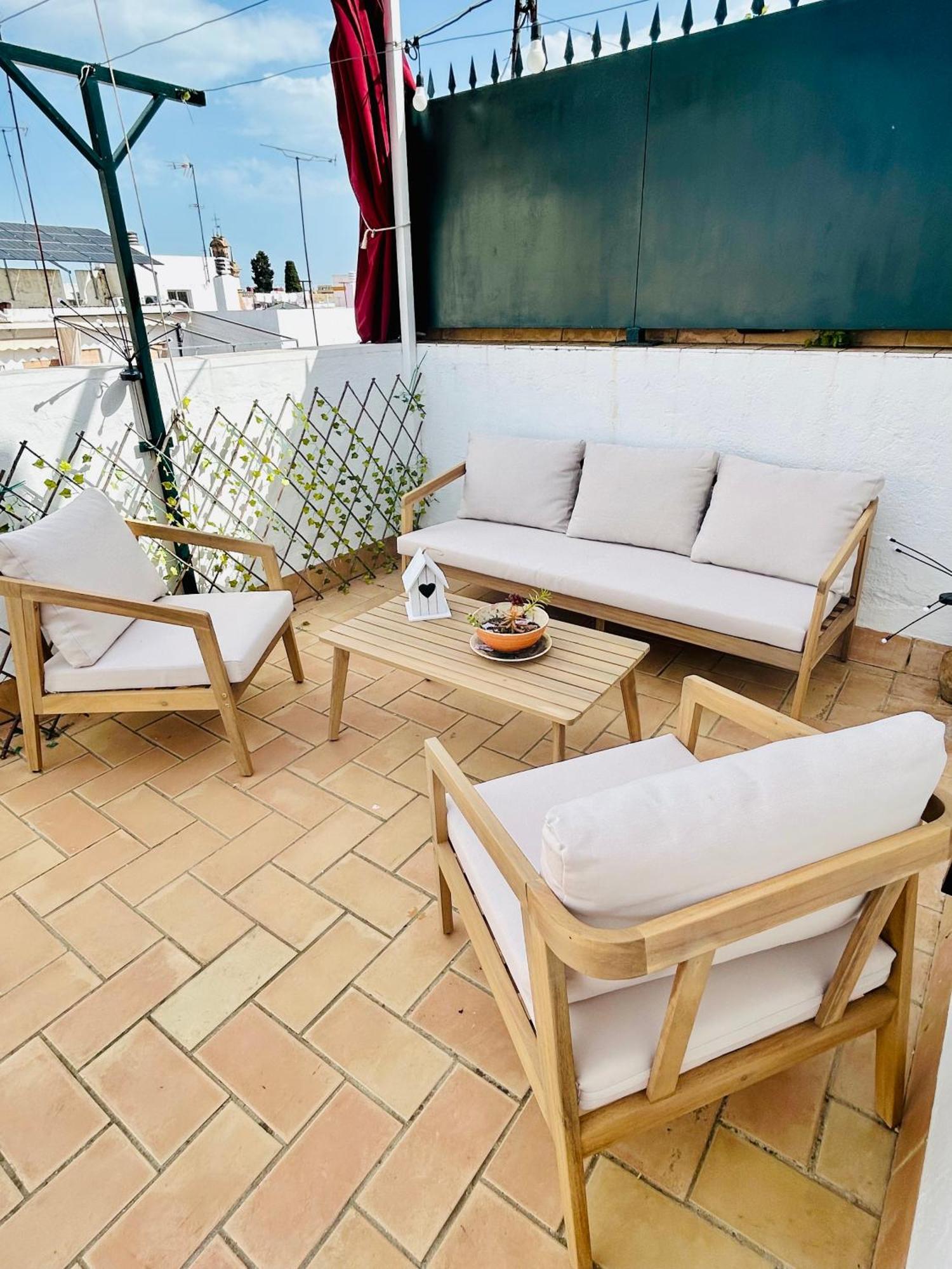 La Azotea Del Sol Appartement Sevilla Buitenkant foto
